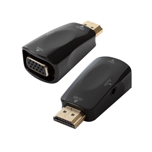 HDMI To VGA Adapter With 3.5mm Dudio Port