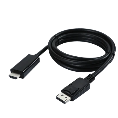4K DisplayPort мъжки към HDMI мъжки кабел за проектор, монитор, настолен компютър