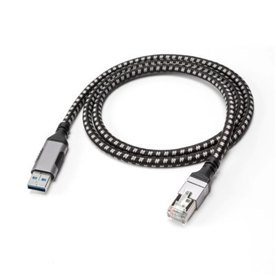 USB3.0 Оплетен Ethernet кабел A към RJ45